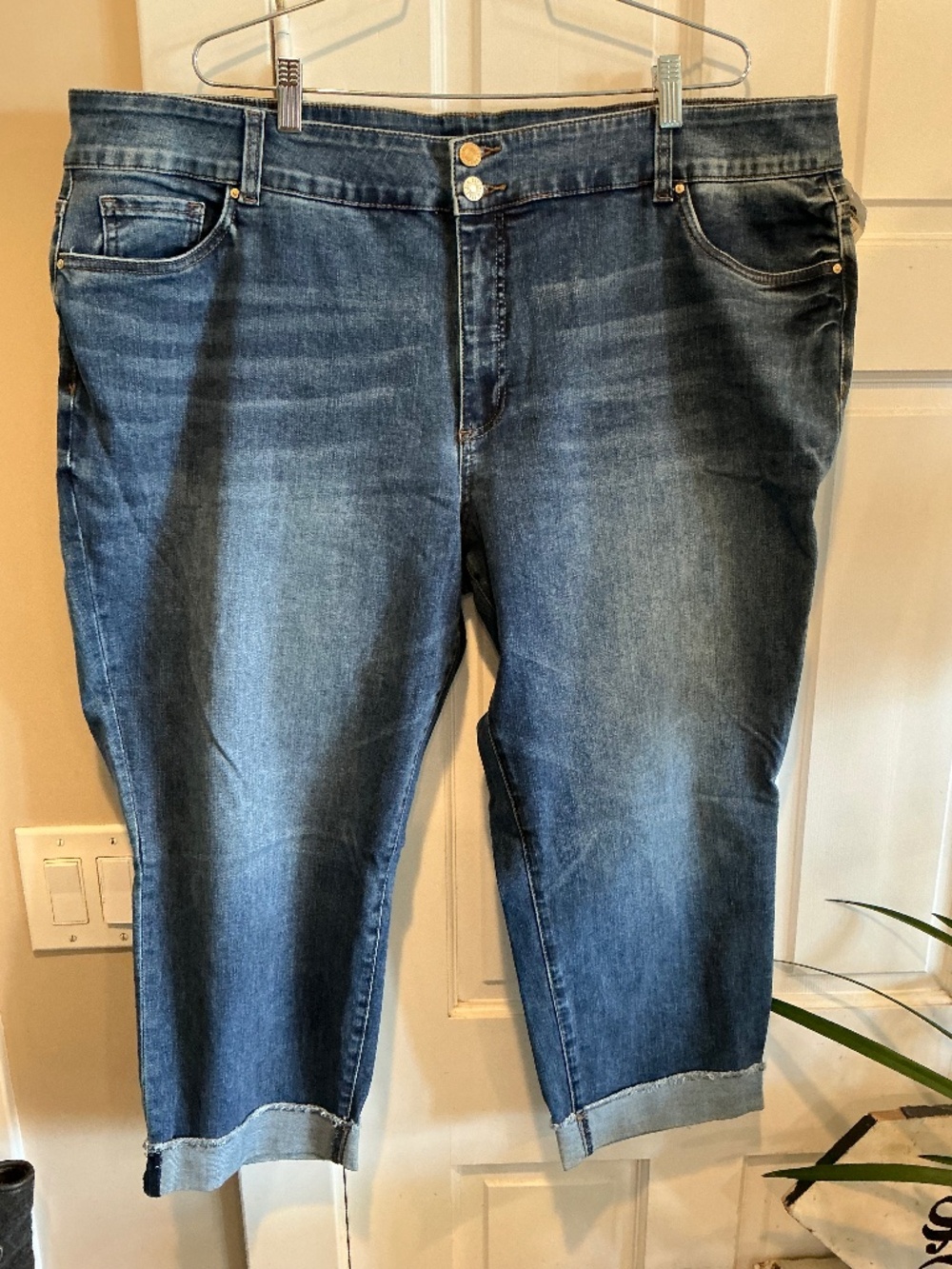 KUT jeans in cropped capri style!  New with tags!  Plus size 22w